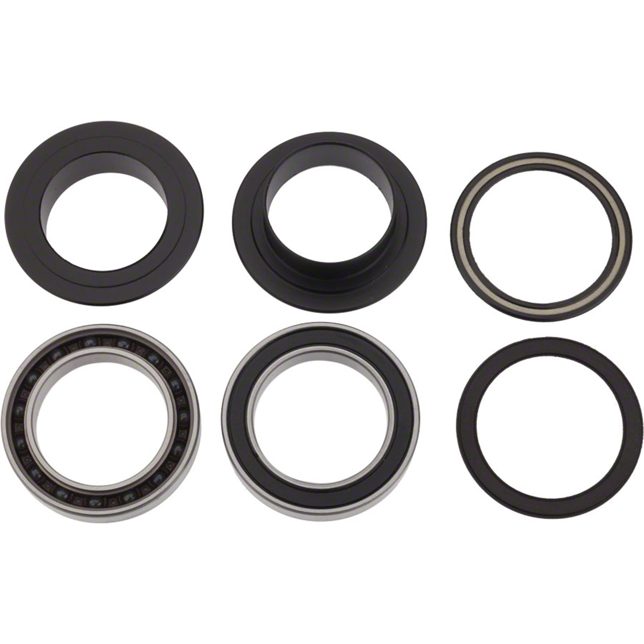 BB90 Bottom Bracket - 24mm Spindle, Black
