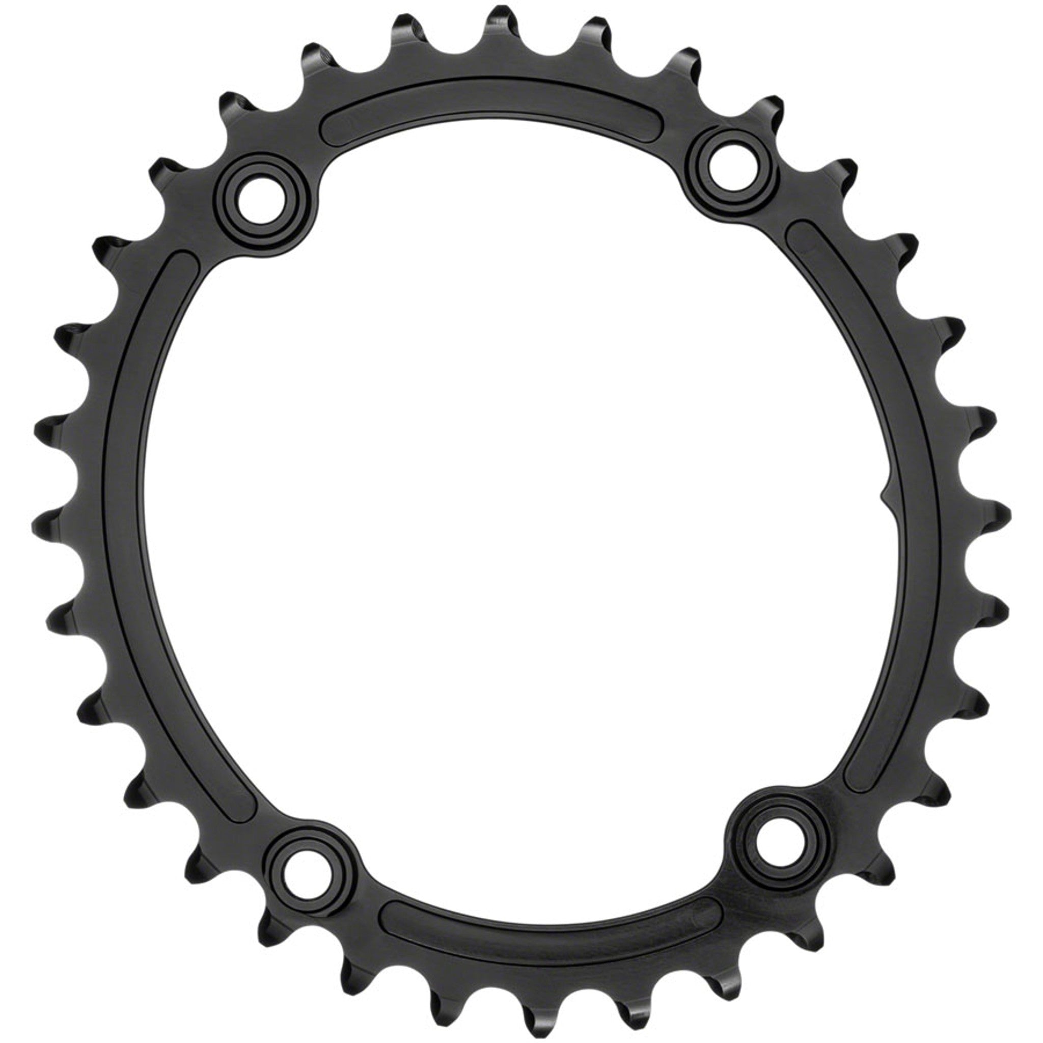 Premium Sub-Compact Oval 110 BCD 4-Bolt Road Chainring
