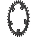 Camo Aluminum Round Chainrings - Wolf Tooth CAMO Mount - Black