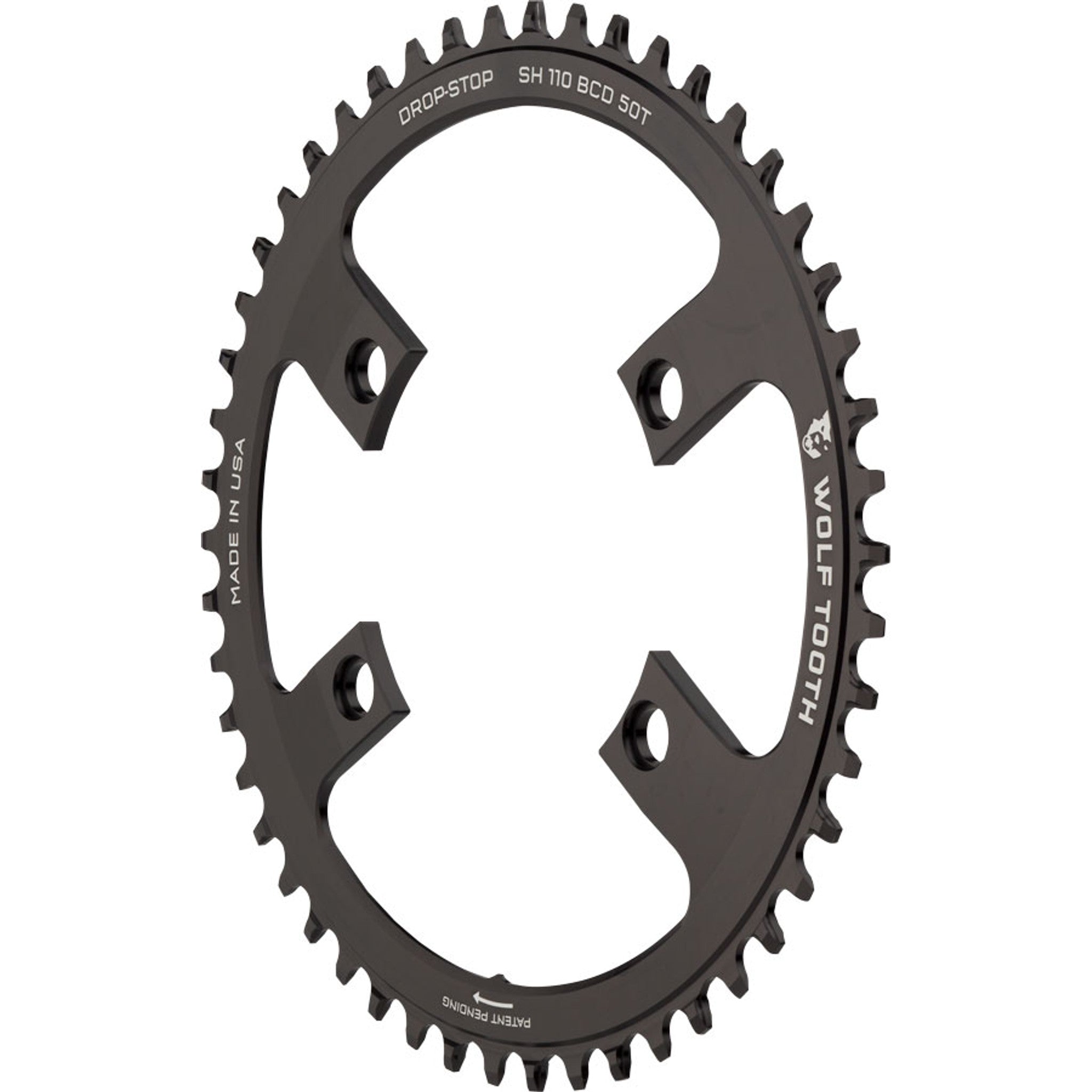 110 Asymmetrical BCD Chainrings for Shimano - Shimano 110 Asymmetric BCD Chainring