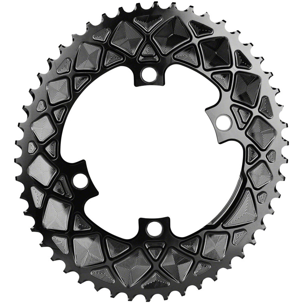 Premium Oval 110 BCD 4-Bolt Road Chainring for Shimano 9000/6800/5800