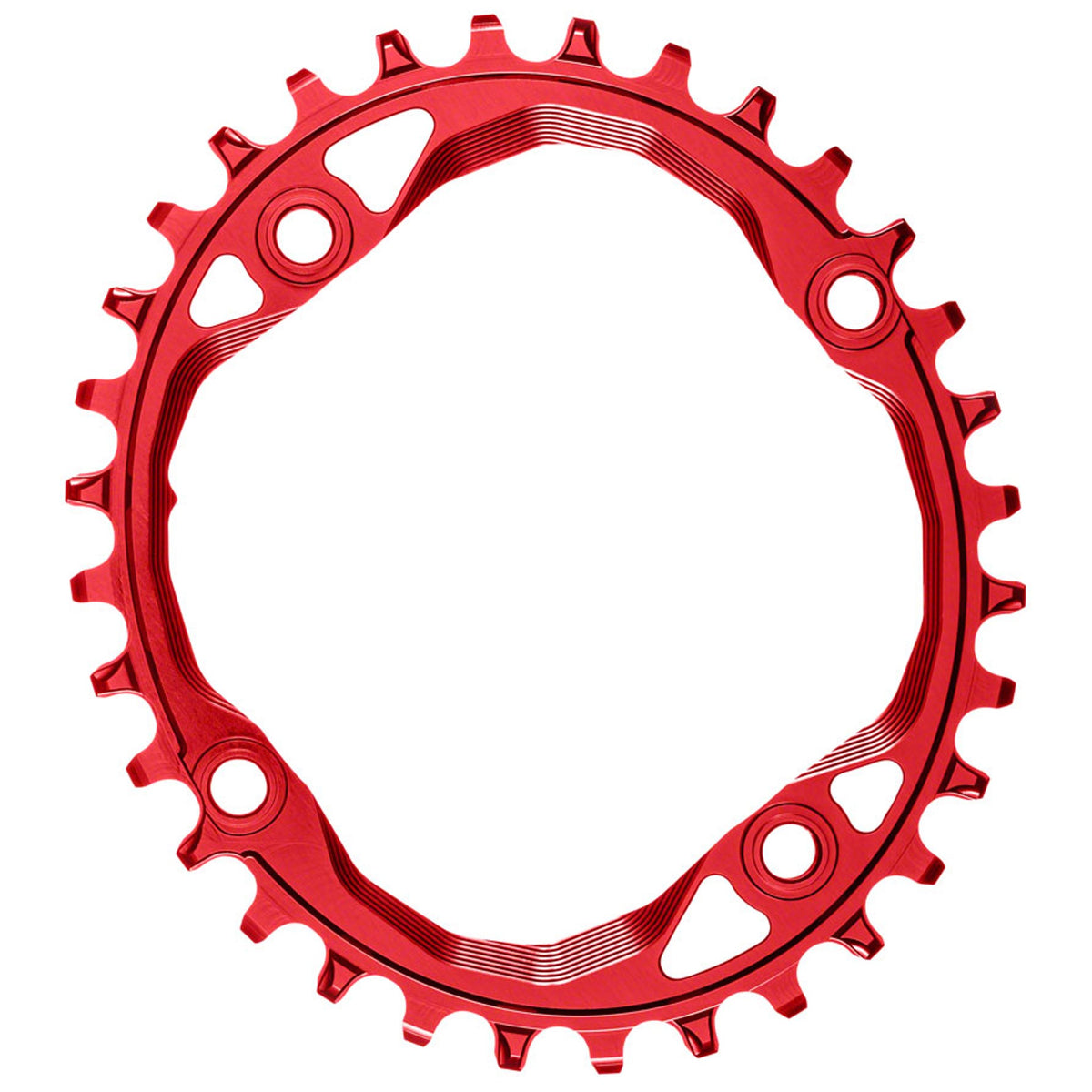 Chain Snugger Oval 104/64 BCD 4-Bolt Chainring – The Bike House, Bike Shop