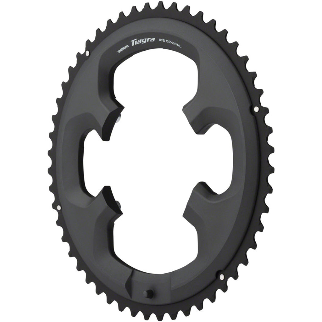 Tiagra 4700 10-Speed Chainrings - 110 BCD Asymmetric - Black