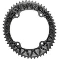 Premium Oval 145 BCD Road Outer Chainring for Campagnolo - 53t, 145 BCD, 4-Bolt, Black