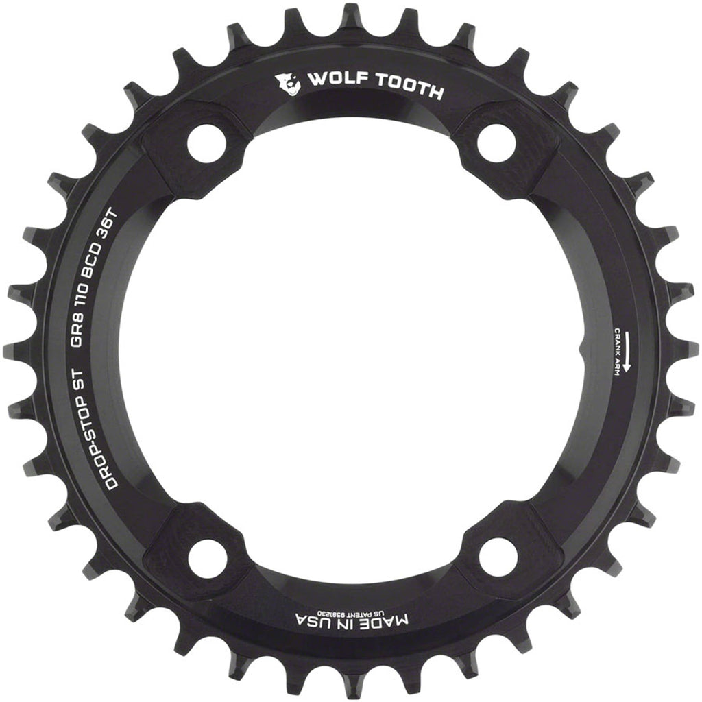 110 Asymmetrical BCD Chainrings for 12-Speed Shimano GRX - Shimano 110 Asymmetric BCD Chainring