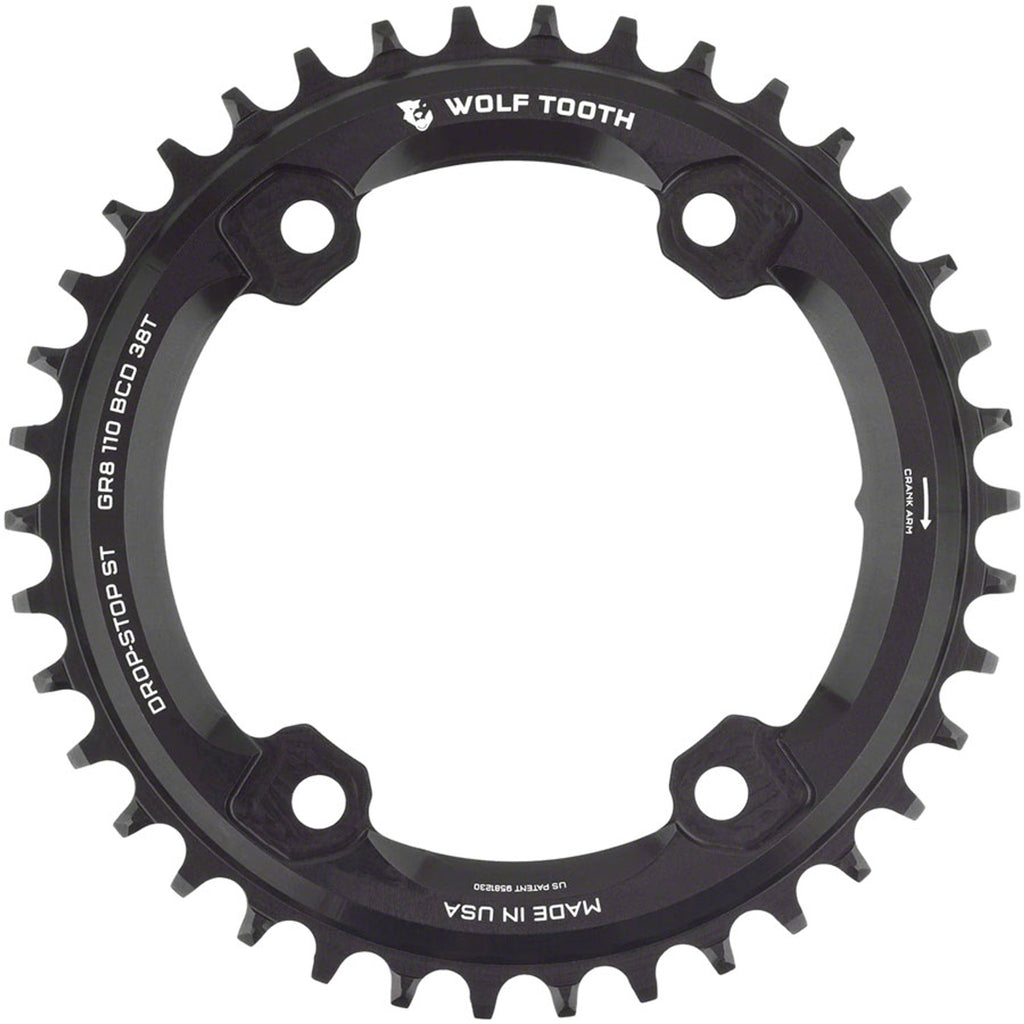 110 Asymmetrical BCD Chainrings for 12-Speed Shimano GRX - Shimano 110 Asymmetric BCD Chainring