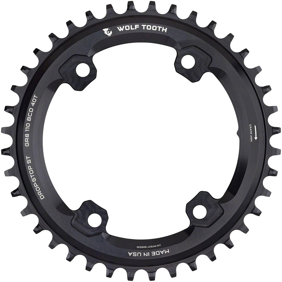 110 Asymmetrical BCD Chainrings for 12-Speed Shimano GRX