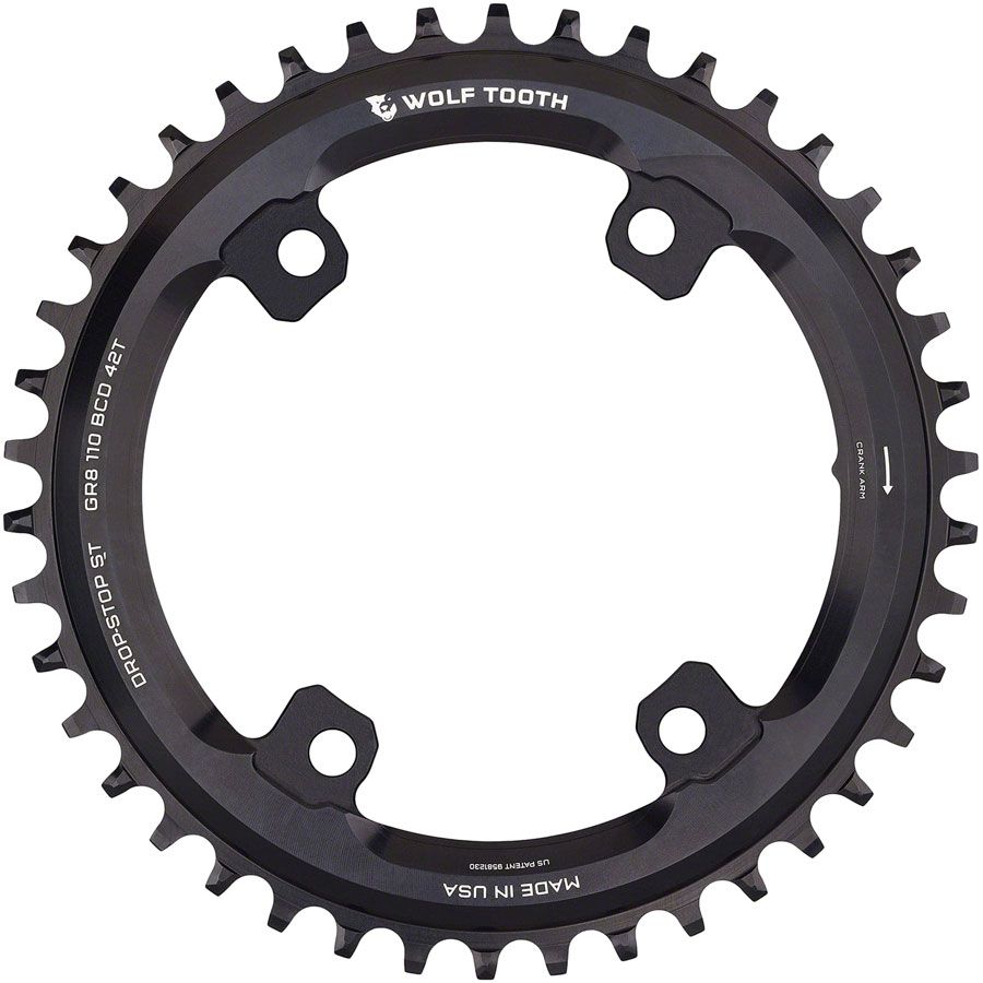 110 Asymmetrical BCD Chainrings for 12-Speed Shimano GRX