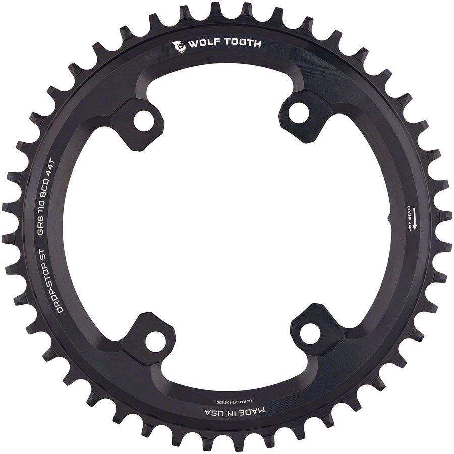 110 Asymmetrical BCD Chainrings for 12-Speed Shimano GRX