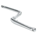 175mm Cruiser 1-Piece Silver Crankset 1/2"