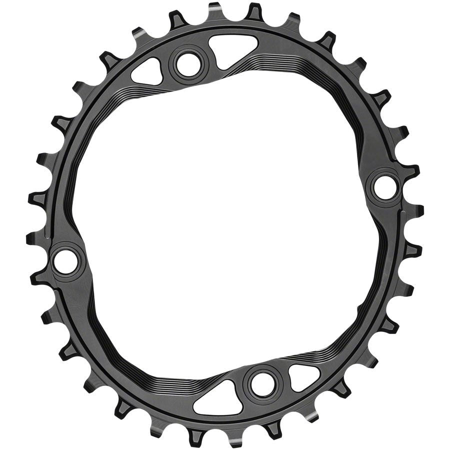 Oval 104 BCD 4-Bolt Chainring for Hyperglide+