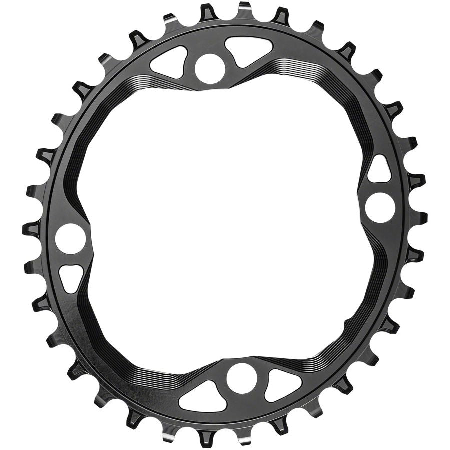Oval 104 BCD 4-Bolt Chainring for Hyperglide+