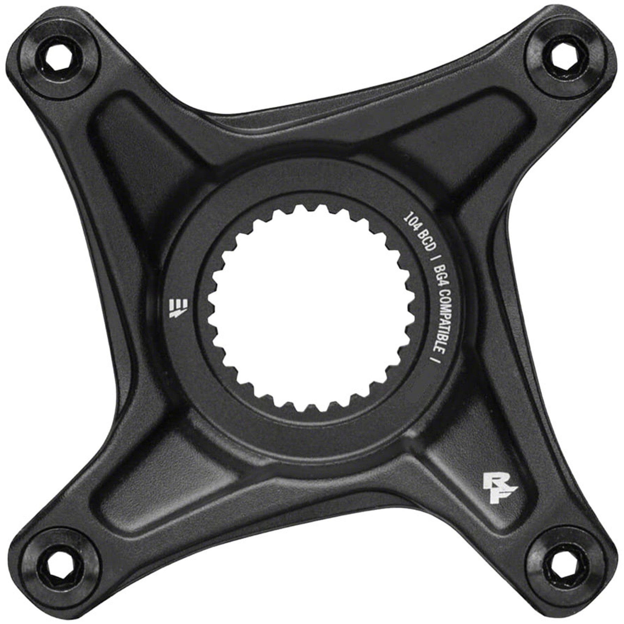 Bosch Gen4 104 BCD Spider - 4-Bolt, 104 BCD, Aluminum, Black