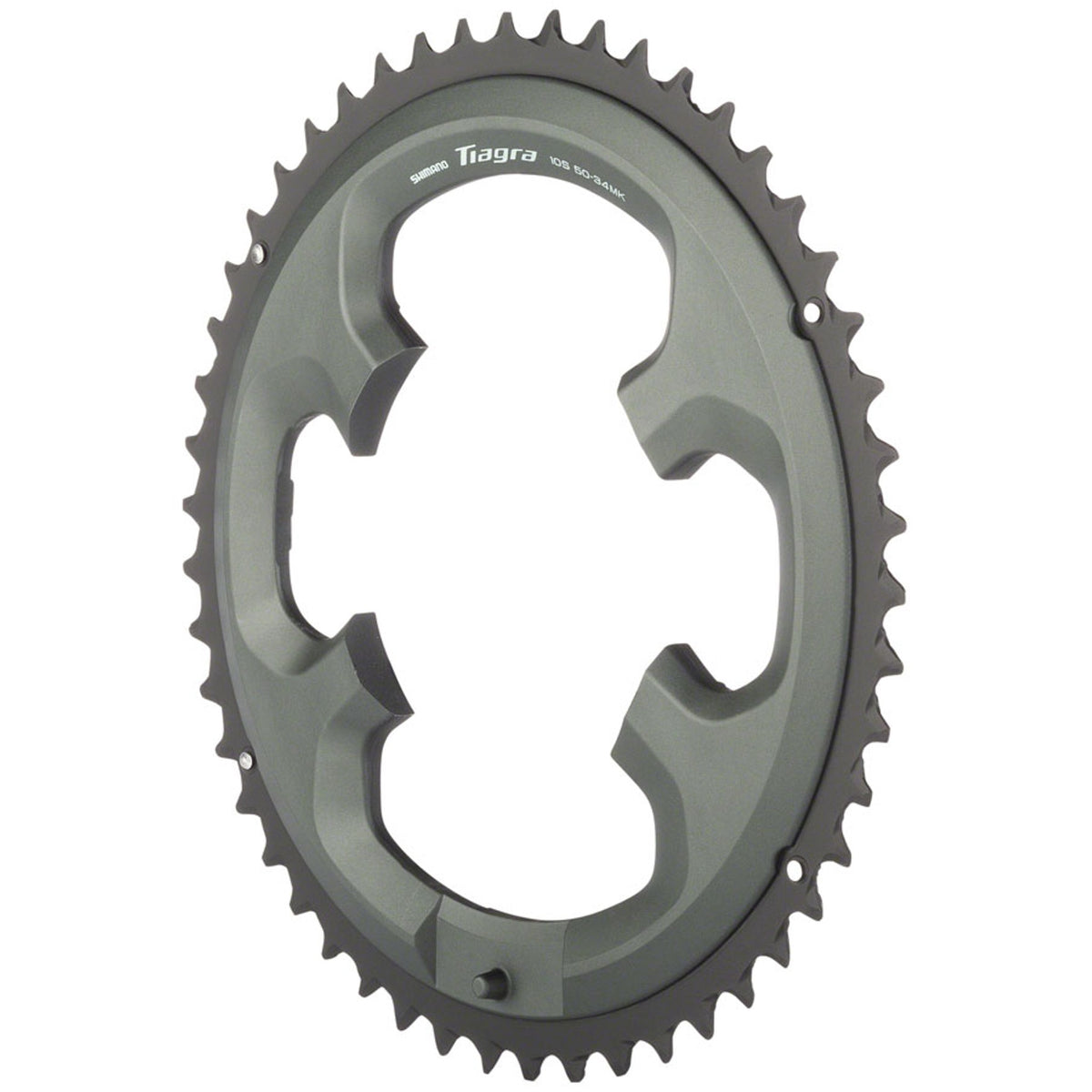 Tiagra 4700 10-Speed Chainrings - 110 BCD Asymmetric - Black
