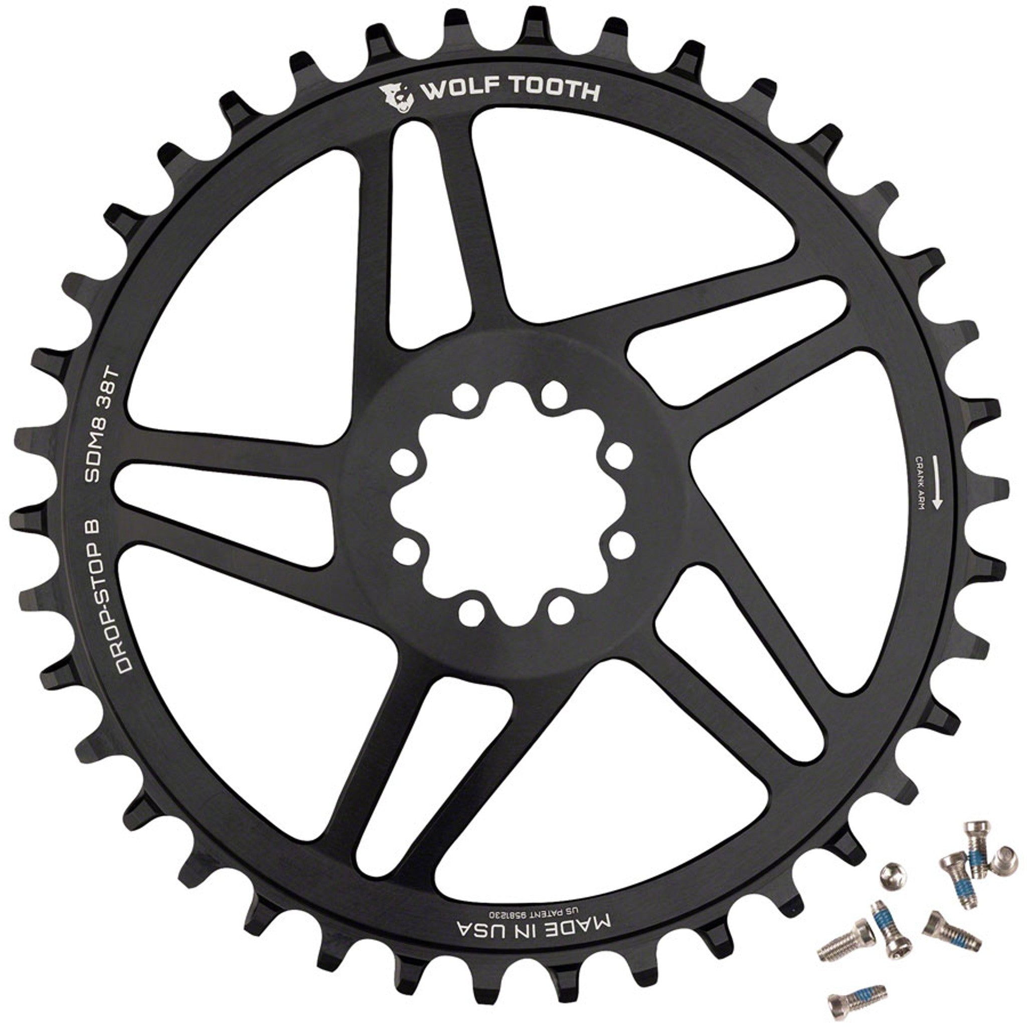 SRAM 8-Bolt Direct Mount Chainrings - Direct Mount Chainring - Direct Mount Chainring