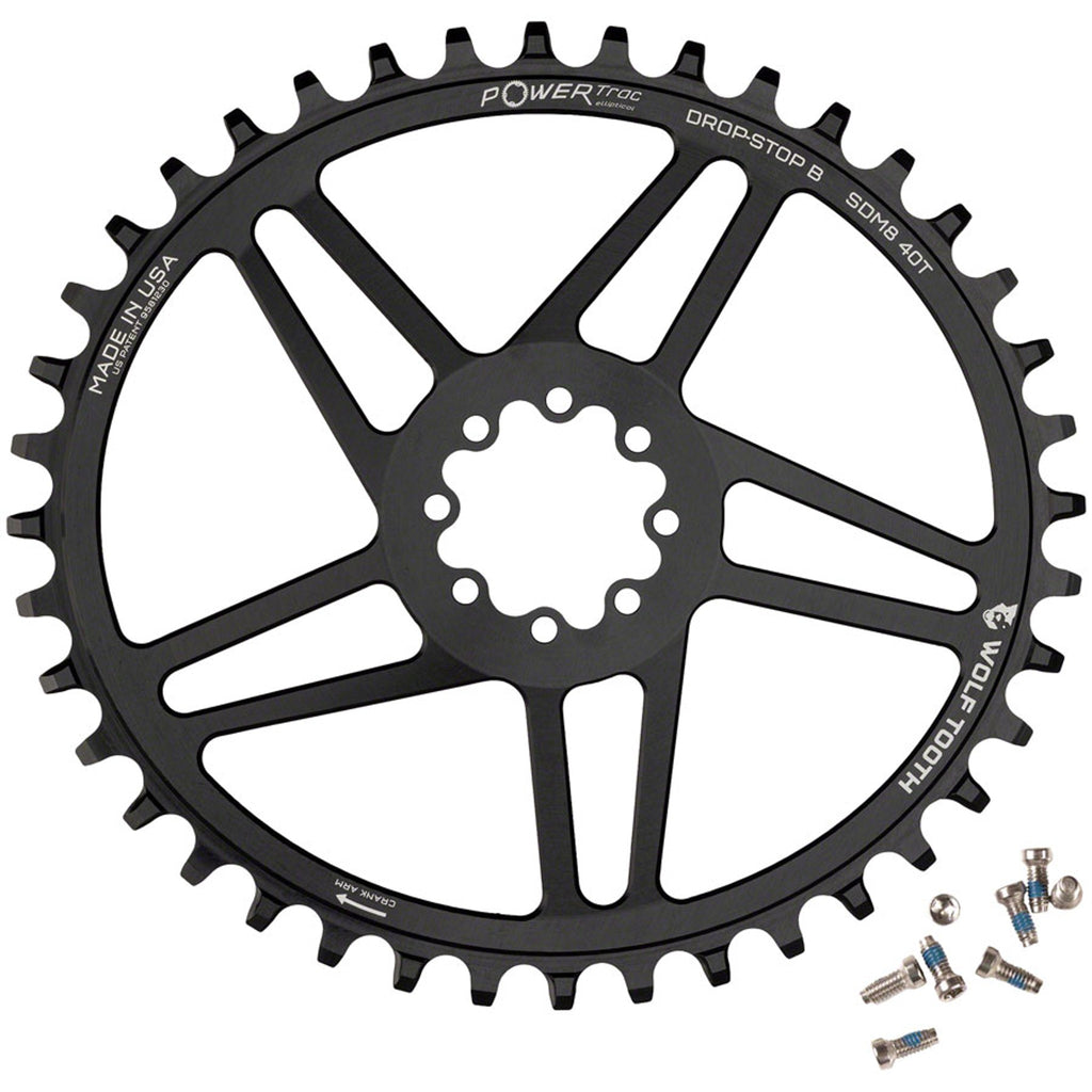 SRAM Elliptical 8-Bolt Direct Mount Chainrings - Elliptical Direct Mount Chainring - Elliptical Direct Mount Chainring