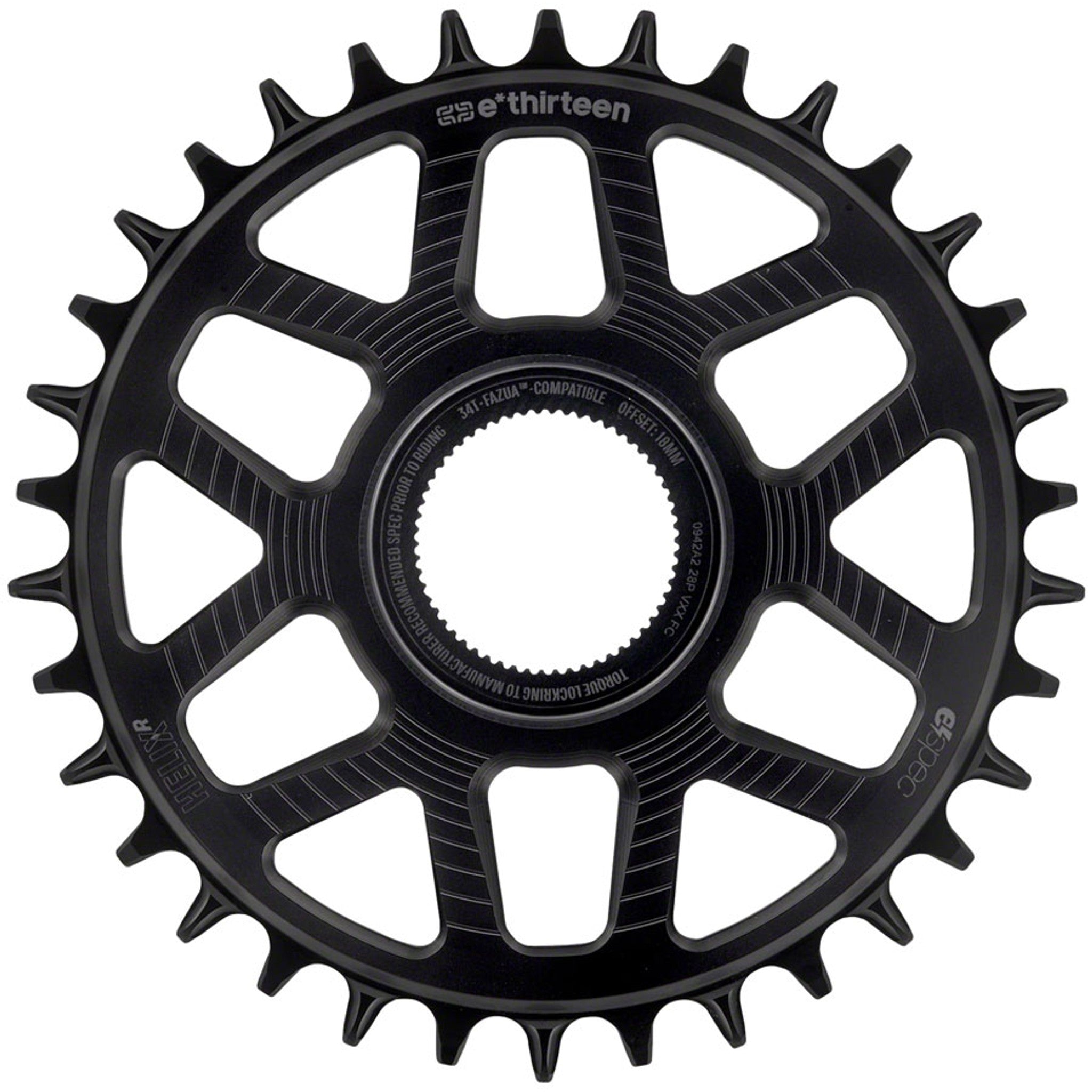 Helix Race E*Spec Fazua Ride 60 Aluminum Chainring