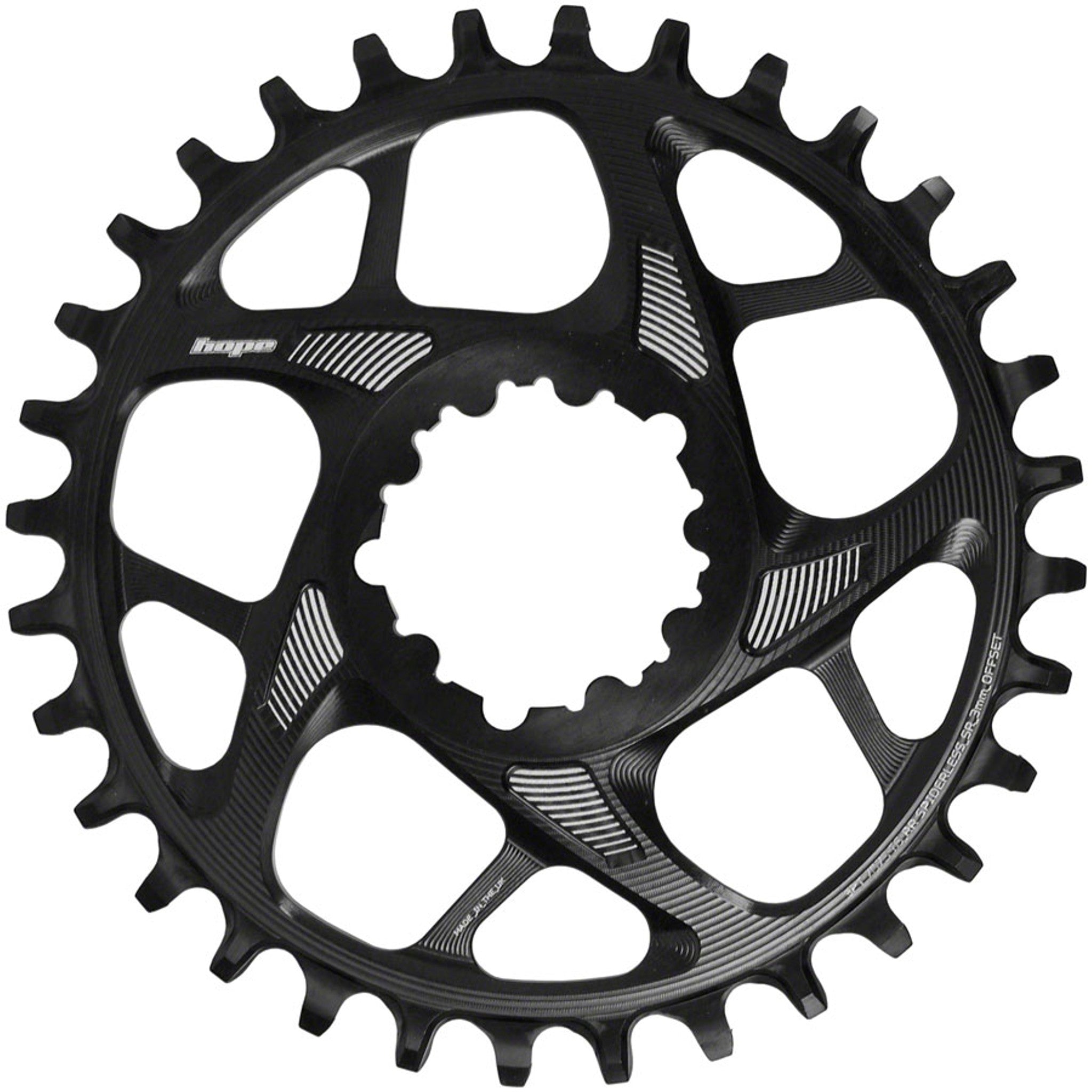 Spiderless SRAM Direct Mount Retainer Chainring - Spiderless Retainer Chainring - Spiderless Retainer Chainring