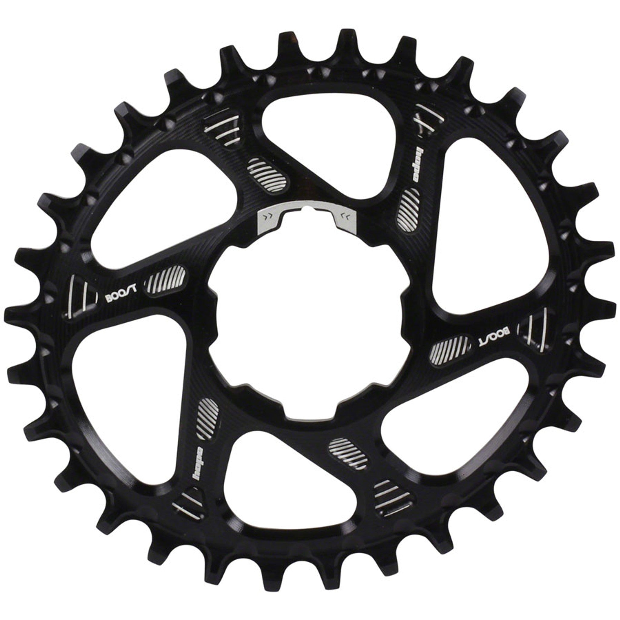 Oval Spiderless Retainer Chainring