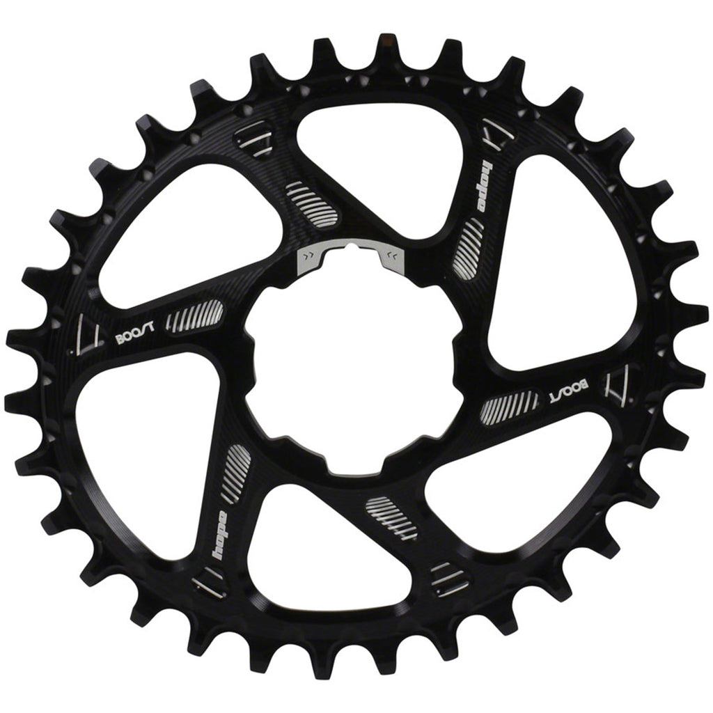 Oval Spiderless Retainer Chainring