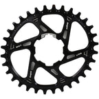 Oval Spiderless Retainer Chainring