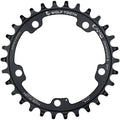 Camo Aluminum Round Chainrings - Wolf Tooth CAMO Mount - Black