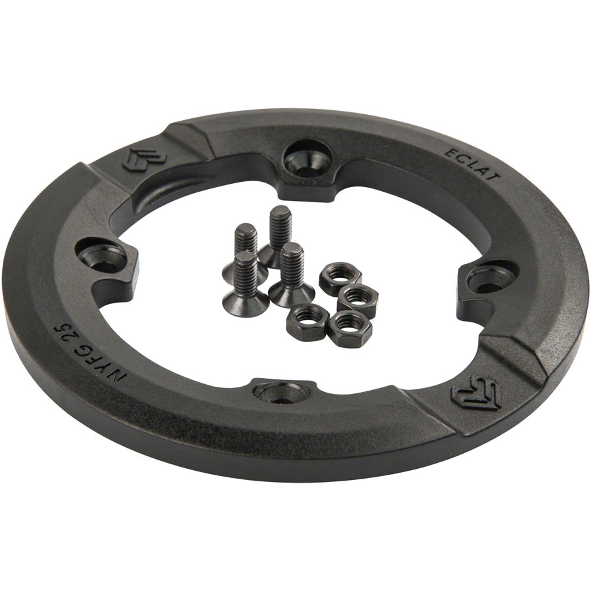Replacement Guard for 28t AK Guard Sprocket, Nylon/Fiberglass Black