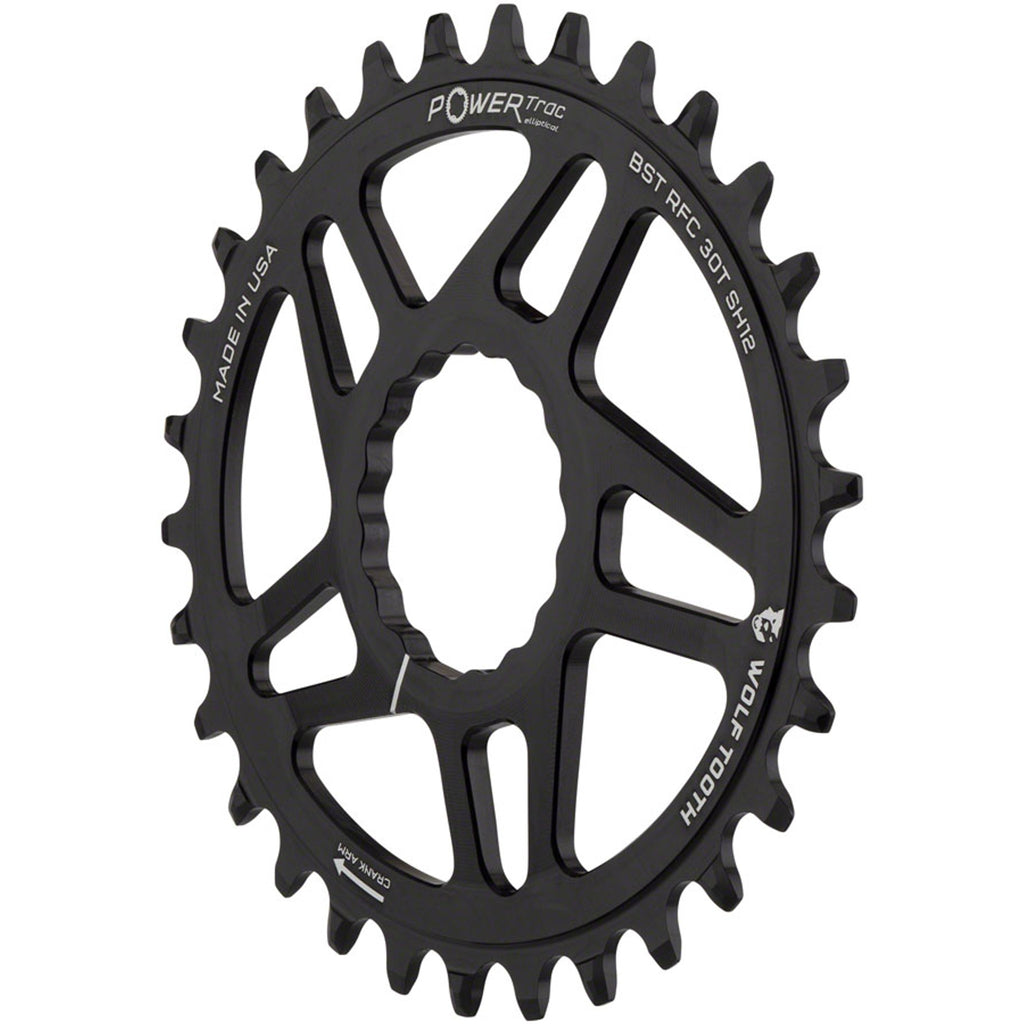 Elliptical RaceFace CINCH Hyperglide+ Direct Mount Mountain Chainrings - Elliptical Direct Mount Chainring - Elliptical Direct Mount Chainring