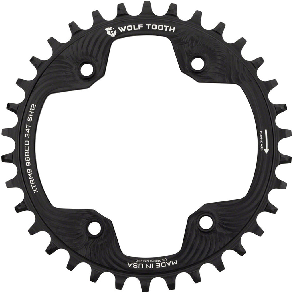 Shimano XTR M9000 96 BCD Asymmetrical Hyperglide + Chainrings