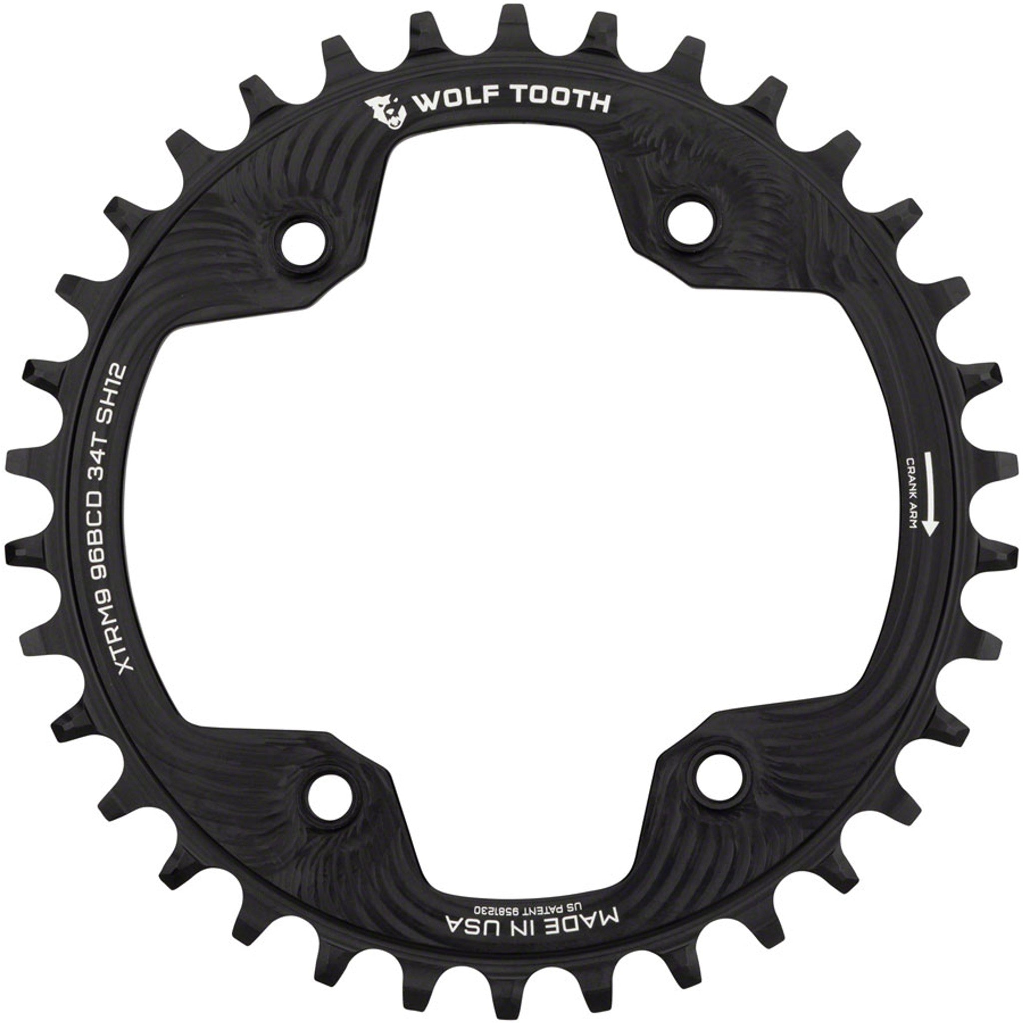 Shimano XTR M9000 96 BCD Asymmetrical Hyperglide + Chainrings