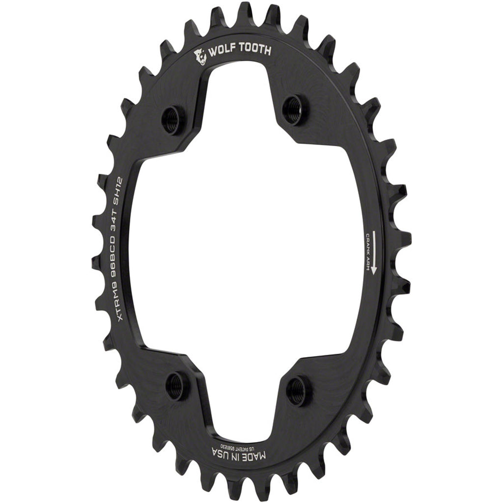 Shimano XTR M9000 96 BCD Asymmetrical Hyperglide + Chainrings