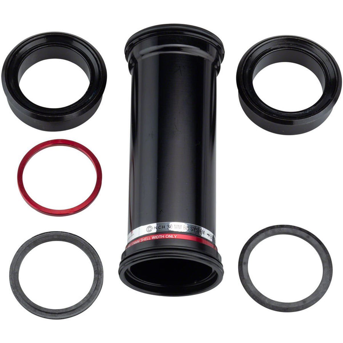Cinch Bottom Bracket - External Seal - Black