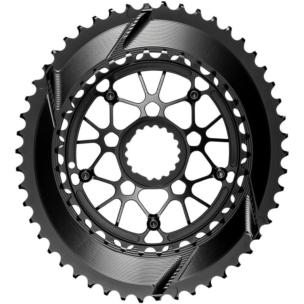 SpideRing Oval Direct Mount 2x Chainring Set for Cannondale