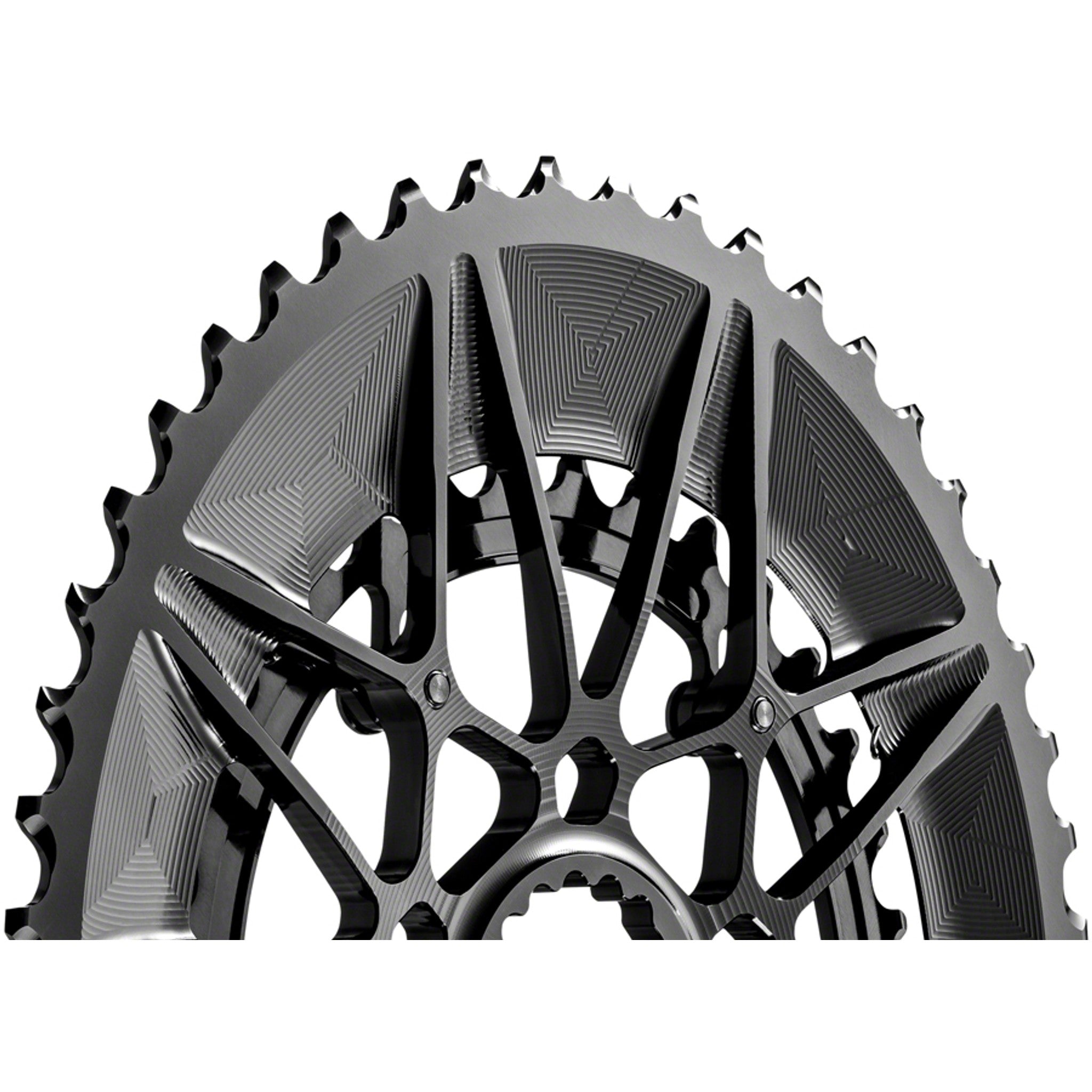 SpideRing Oval Direct Mount 2x Chainring Set for Cannondale