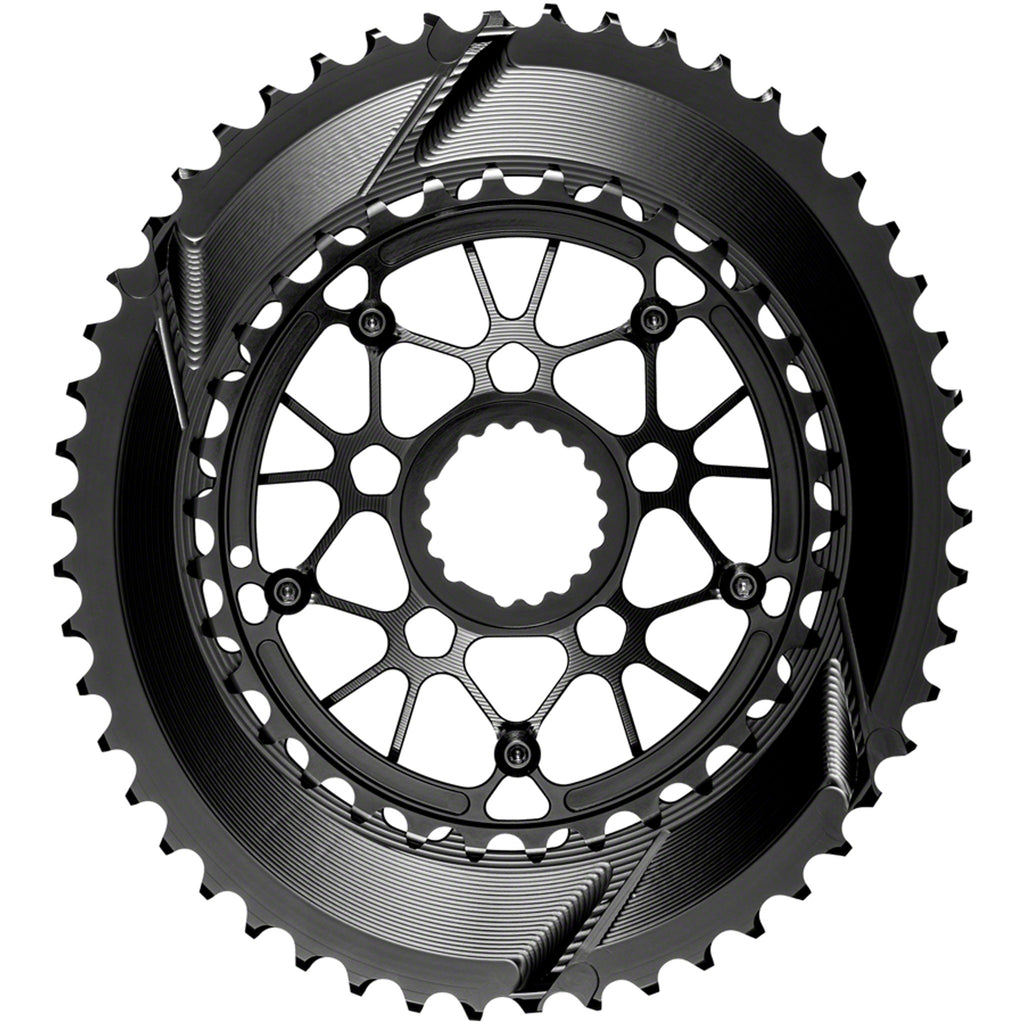 SpideRing Oval Direct Mount 2x Chainring Set for Cannondale