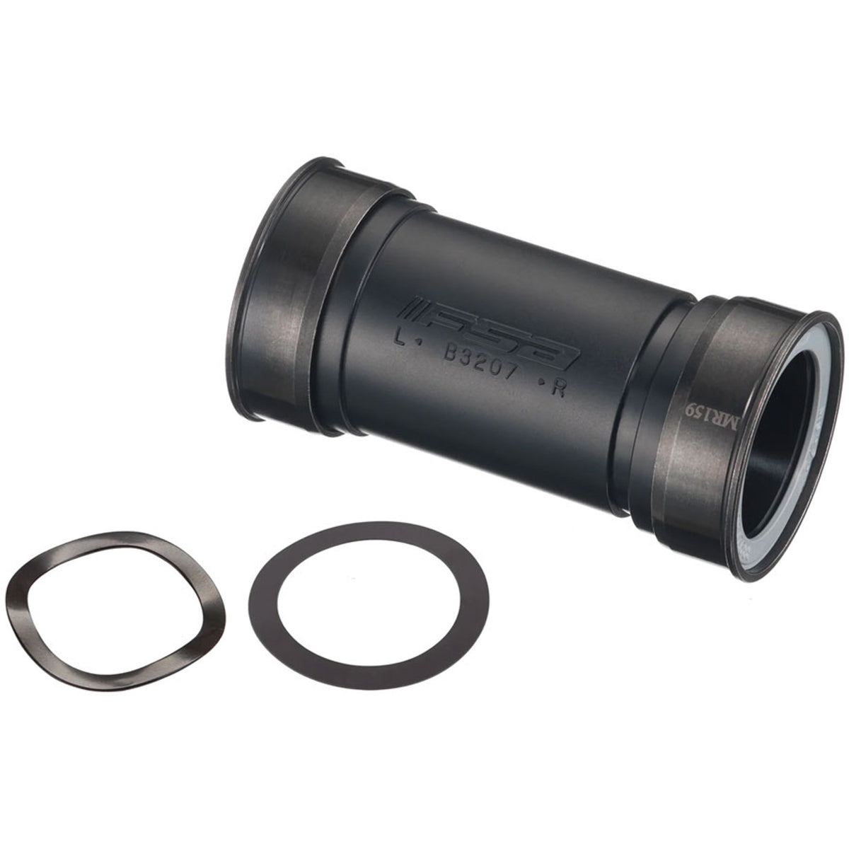 FSA Premium Bottom Bracket, BB86/386EVO Shell Compatibility, Ceramic Bearings, Includes MW083 and MS188 – Black