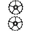 Oversized Pulley Wheels - 17 tooth, Alloy Wheels, Black
