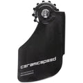OSPW Pulley Wheel Aero System for Shimano 9200/9250 and 8100/8150 - Coated Races, Alloy Pulley, Carbon Cage, Black