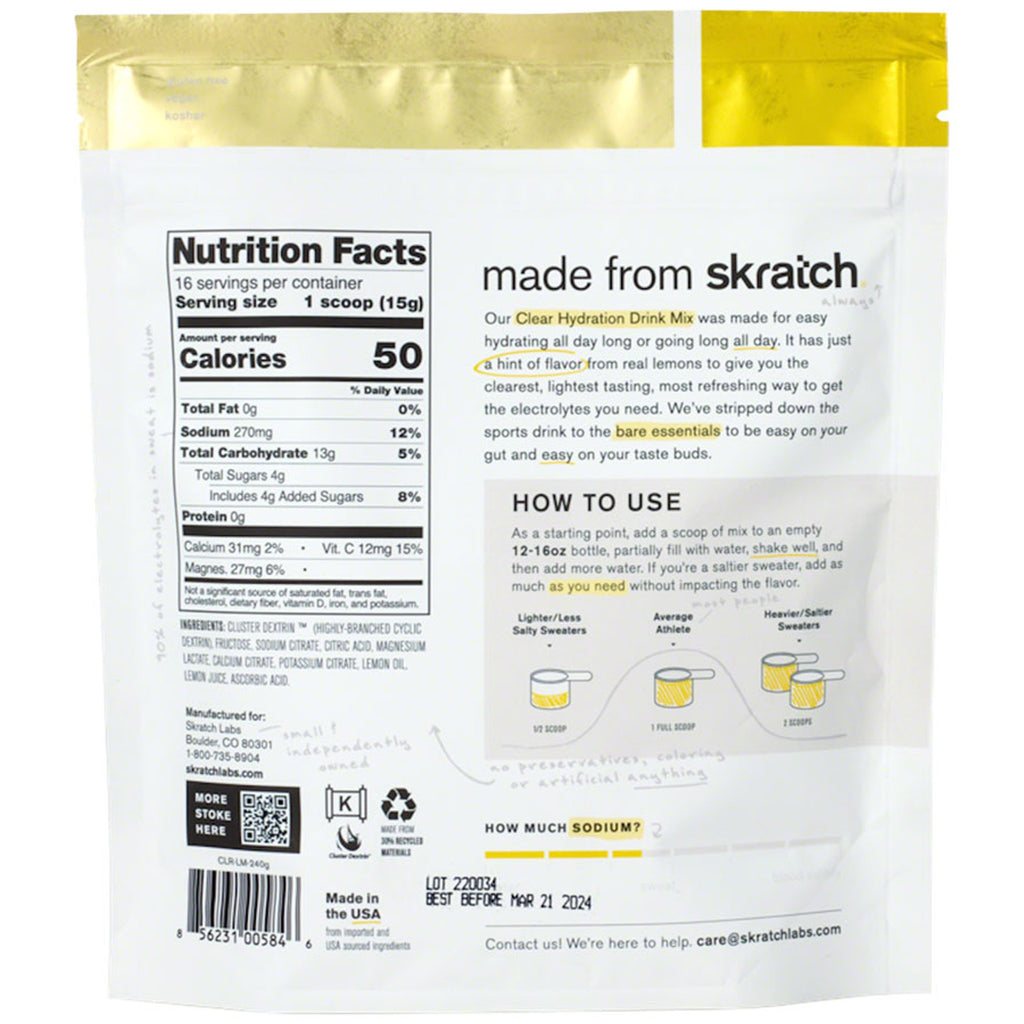 Clear Hydration Drink Mix - Clear Hydration Drink Mix