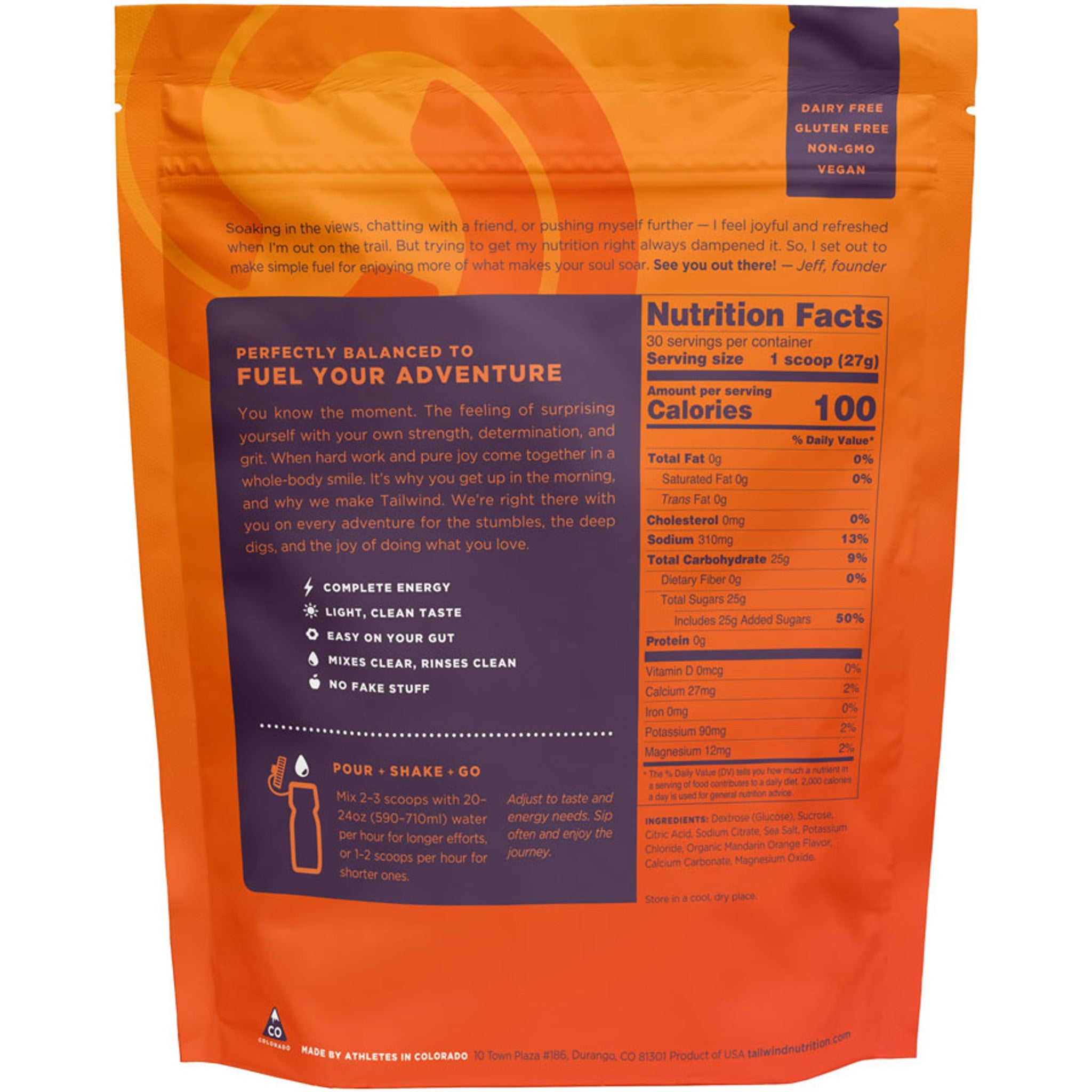 Endurance Fuel - Tailwind Endurance Fuel Grape