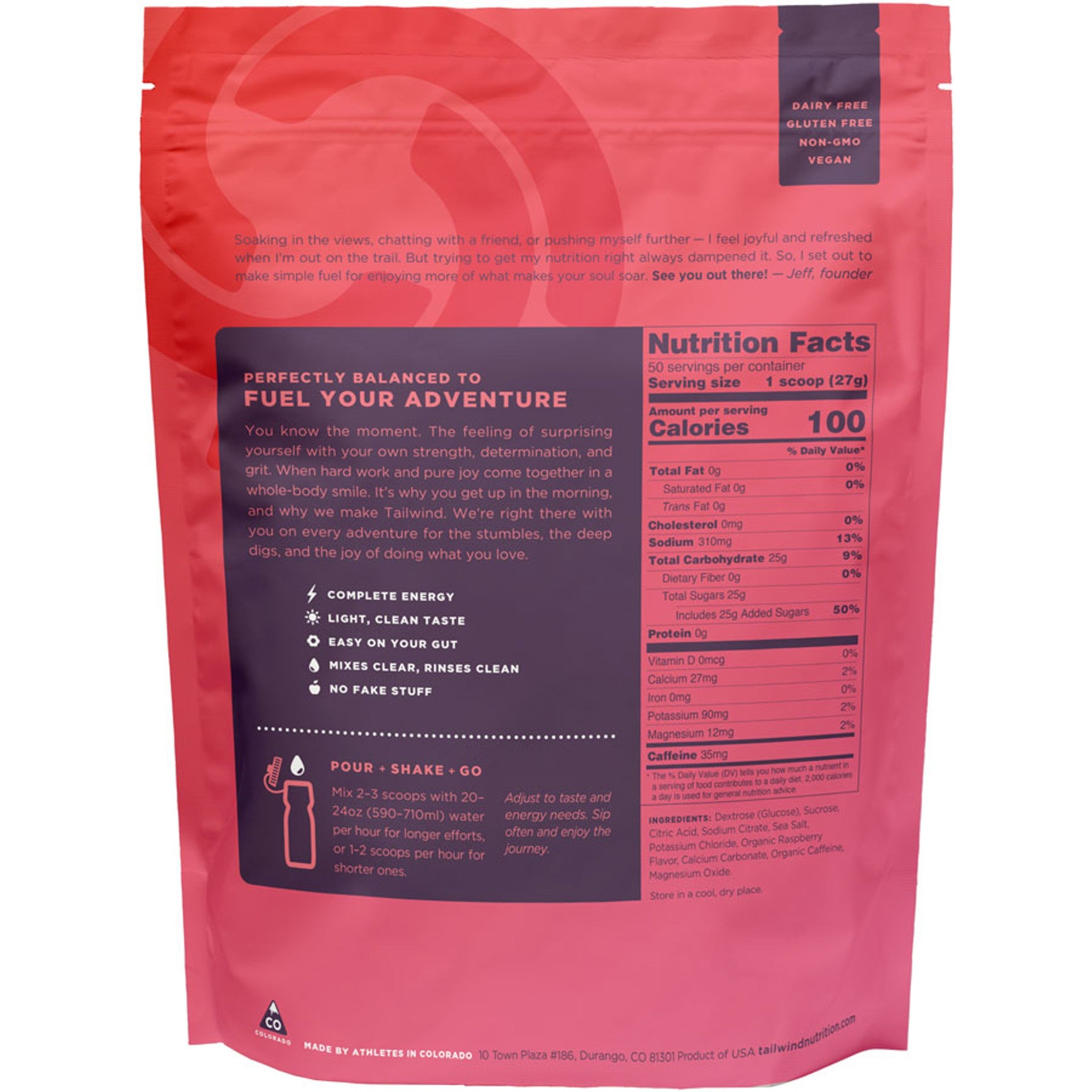 Endurance Fuel - Tailwind Endurance Fuel Grape