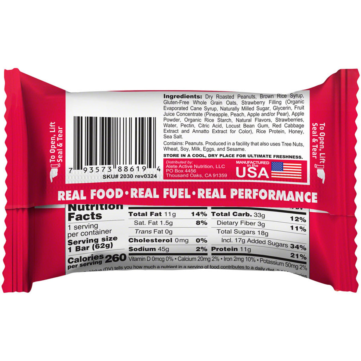 Plant-Based Protein Bars - Box of 12