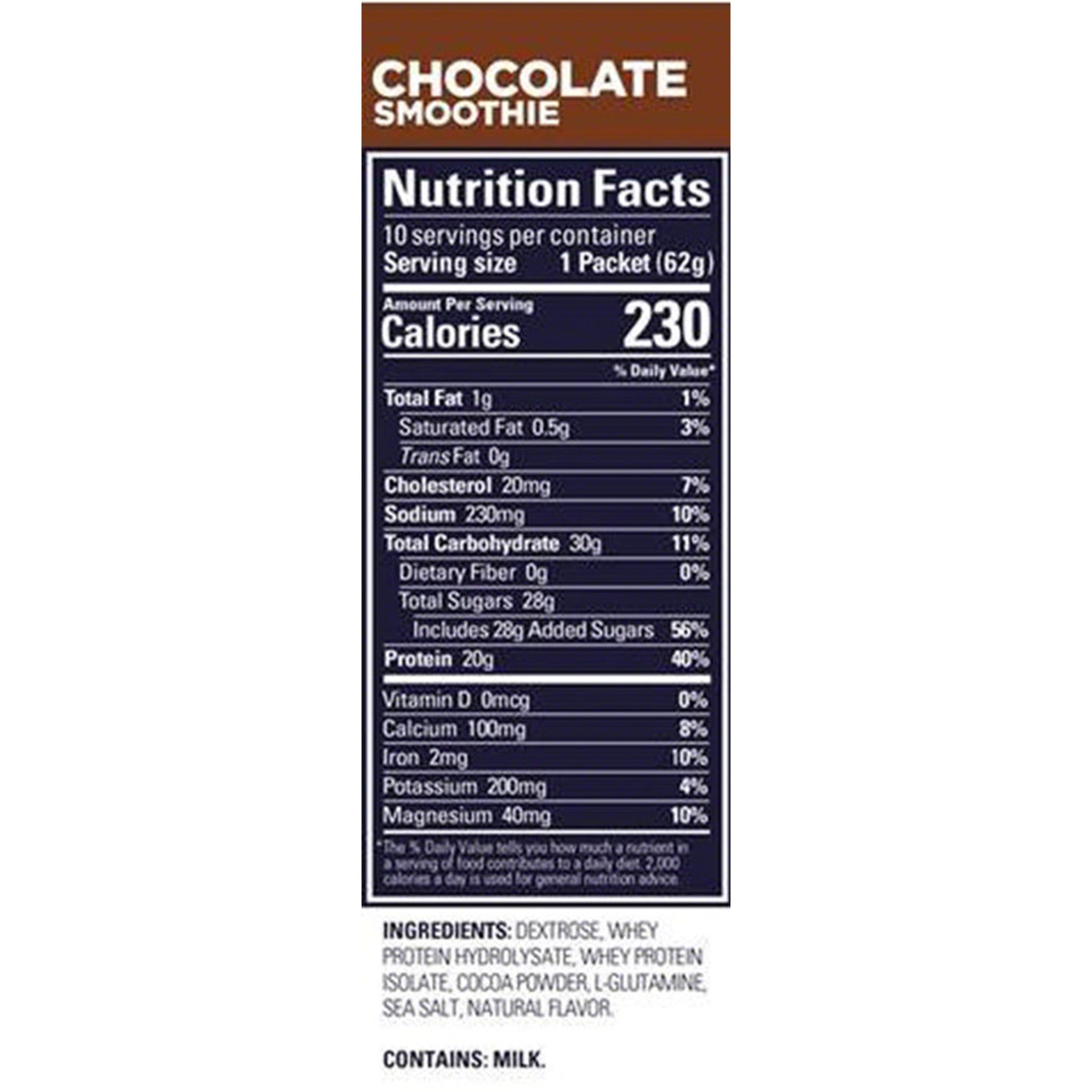 Roctane Recovery Drink Mix