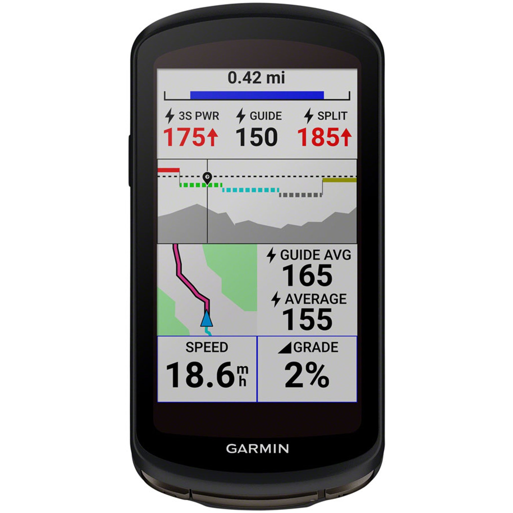 Edge 1040 Solar Bike Computer - GPS, Wireless, Black