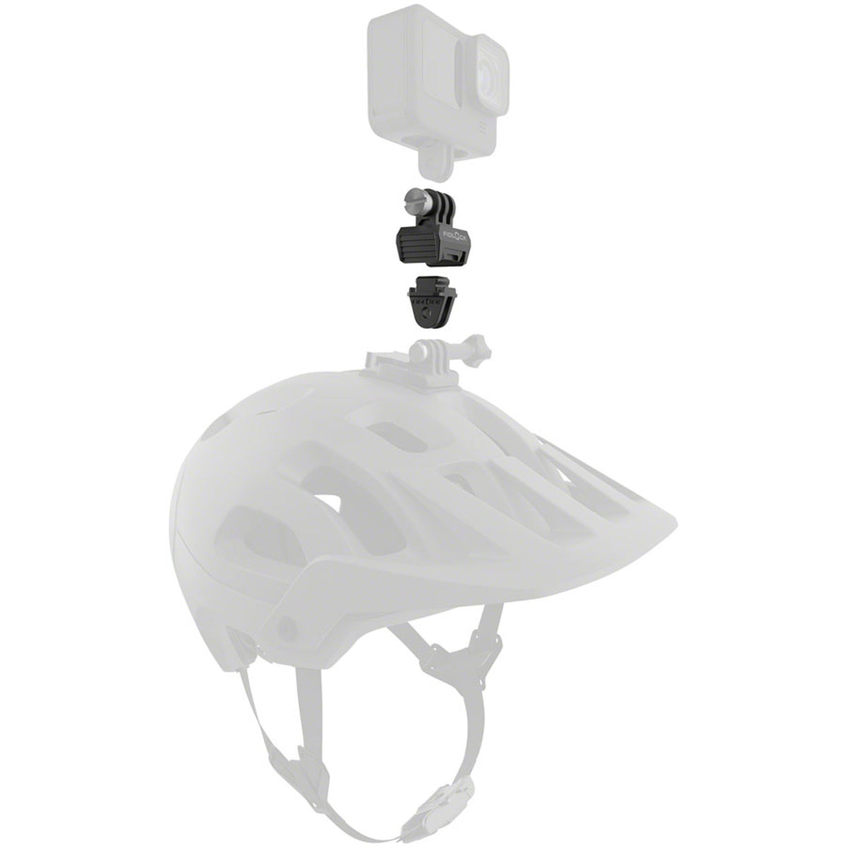 Pinclip Action Cam Mount Set - Black