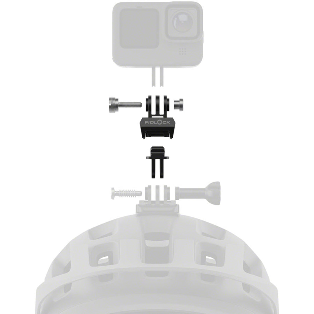Pinclip Action Cam Mount Set - Black