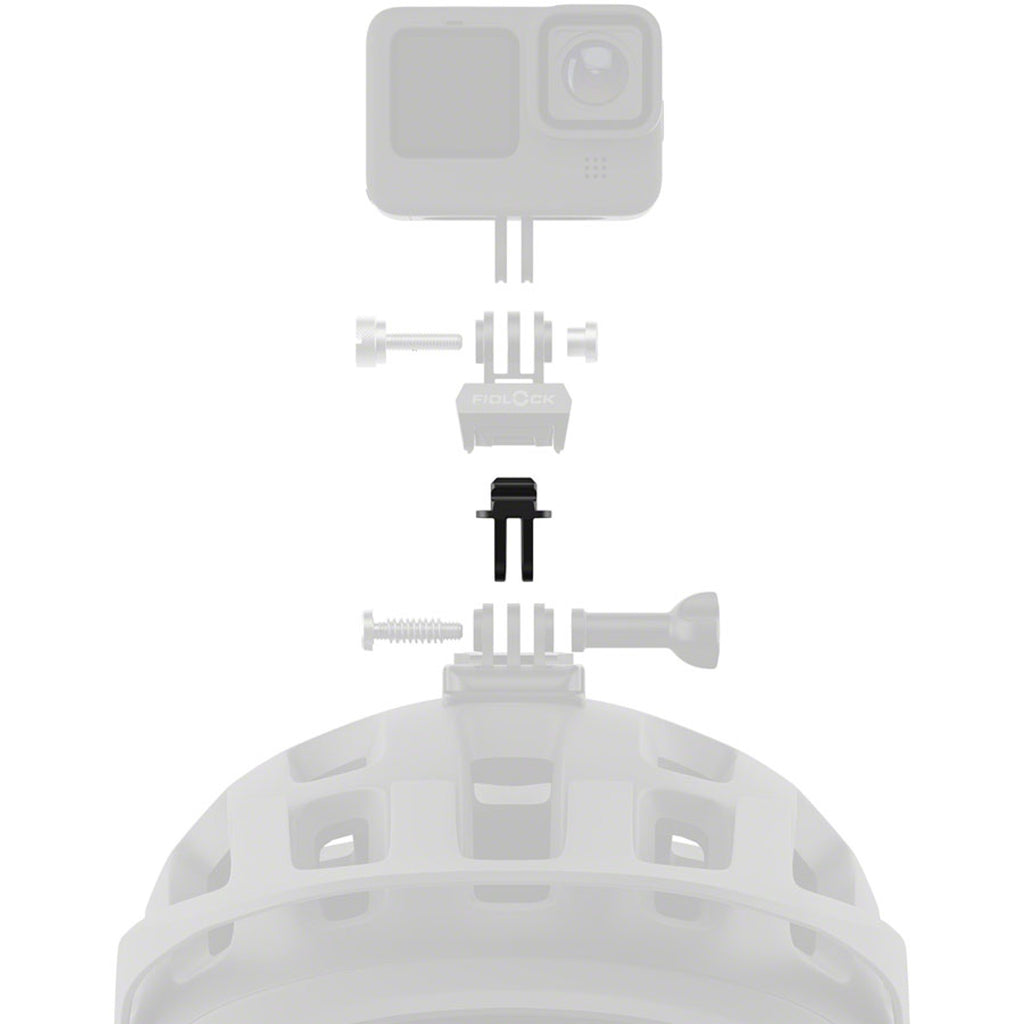 Pinclip Action Cam Mount Connector - Black