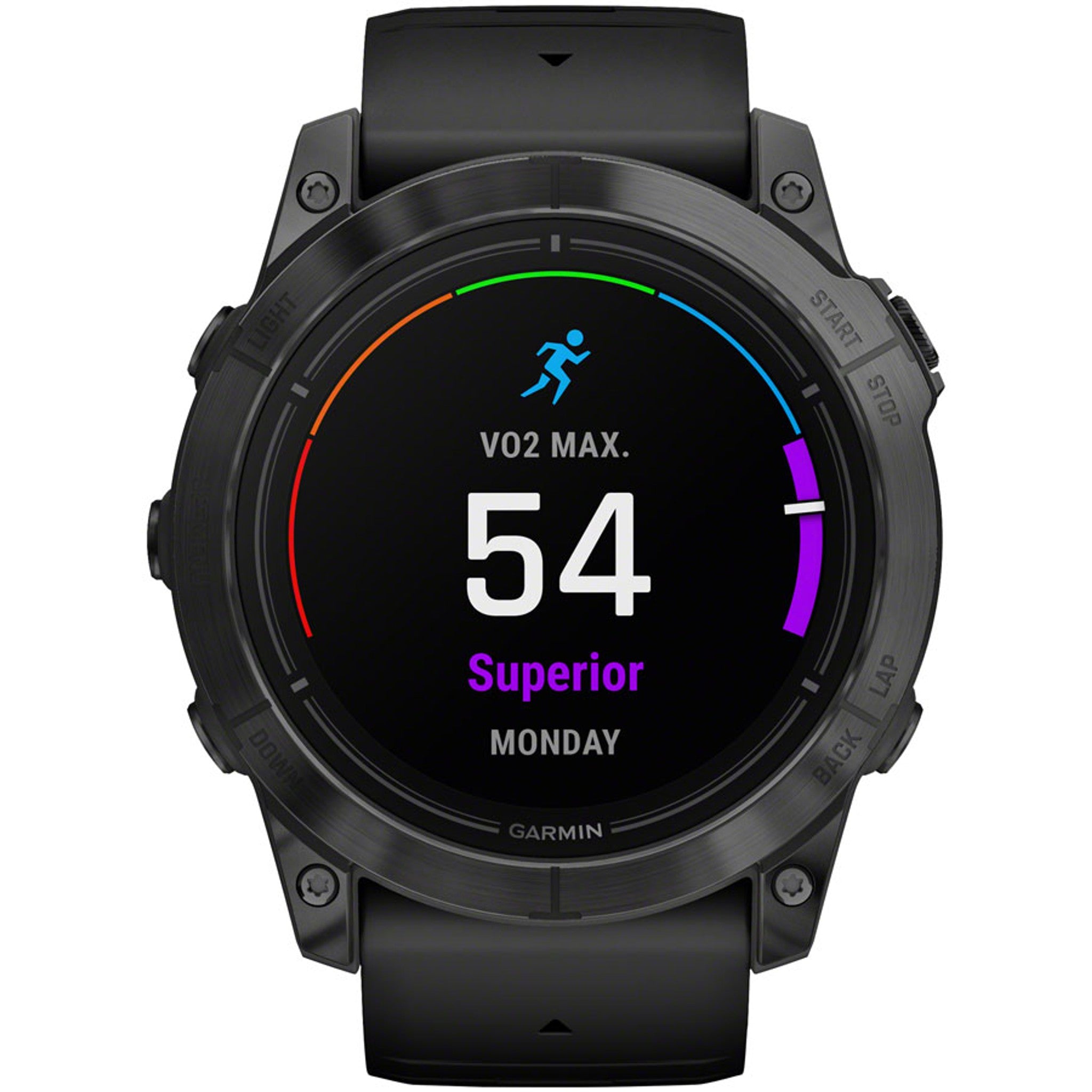 epix Pro Gen 2 Smartwatch - 51mm, Slate Gray Case, Black Band