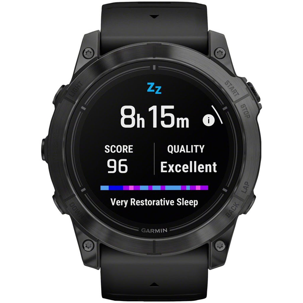 epix Pro Gen 2 Smartwatch - 51mm, Slate Gray Case, Black Band