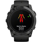 epix Pro Gen 2 Smartwatch - 51mm, Slate Gray Case, Black Band